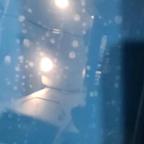 Set of FOUR Blue Plastic Compartment Plates - Picture 3 of 9